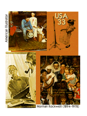 [Art Stamp: Norman Rockwell]