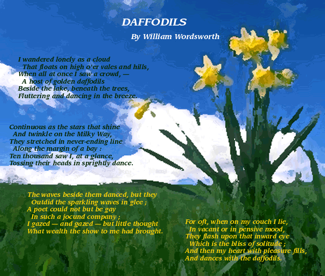 [Daffodils graphic]